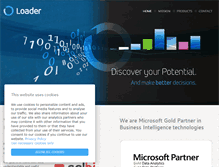 Tablet Screenshot of loader.us.com